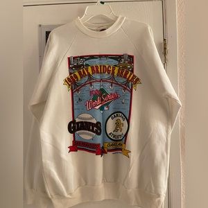 Rare 1989 Battle of the Bay World Series sweatshirt